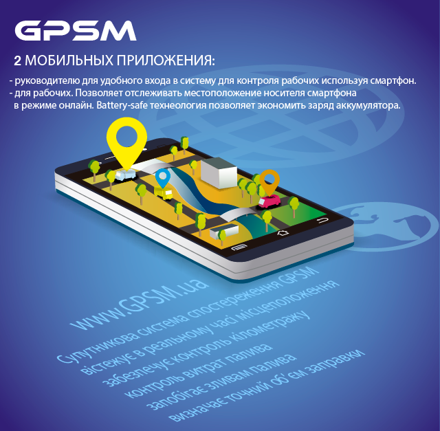 Мобильное приложение GPS трекер
